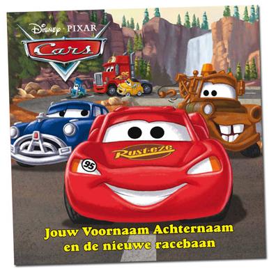 cars gepersonaliseerd boek met naam