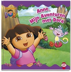dora boek met eigen naam