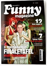 poker magazine gepersonaliseerd met naam en foto : funny
