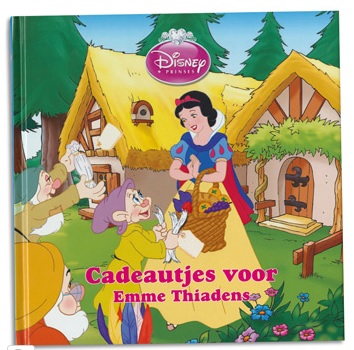sneeuwitje- cadeautjes voor ..... (eigen naam)